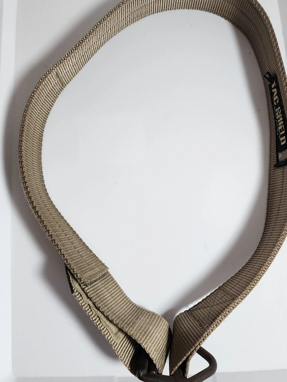 TAC SHIELD Heavy-Duty Riggers Belt D-Ring For Secure Tie-Ins Size Medium